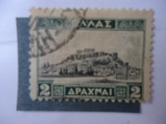 Stamps Greece -  Acrópolis de Atenas (M/317)