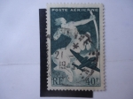 Stamps France -  Sagitario.