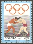 Stamps Poland -  1764 - 50 Anivº del Comité olímpico polaco, Boxeo