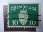 Stamps Norway -  Escudo - (S/024)