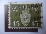 Stamps Norway -  Escudo - (Yvert 25)