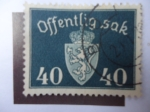 Stamps Norway -  Escudo - (S/030)