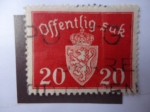 Stamps Norway -  Escuydo - (S/037 y Yvert26)