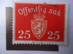 Stamps Norway -  Escudo - (S/038A y Yvert 27)