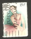 Stamps United Kingdom -  1043 - Europa Cept, bailarina