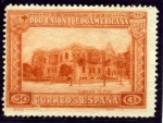Stamps Spain -  Pro Union Iberoamericana. Pabellon de Peru