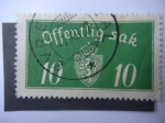 Stamps Norway -  Escudo - Offentlig Sak.