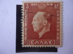 Stamps Greece -  Rey George II de Grecia - (S/392)