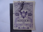 Sellos de America - Venezuela -  Cuatricentenario Valencia del Rey  1555-1955.