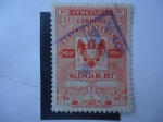 Stamps Venezuela -  Cuatricentenario Valencia del Rey  1555-1955.