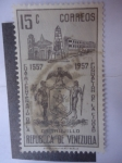 Stamps Venezuela -  Cuatricentenario de la Fundación de la Ciudad de Trujillo 1557-1957