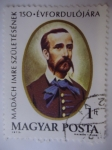 Stamps Hungary -  Escritor: Madách Imre Születésének - 150ª Aniversarios (S/2210)