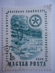 Stamps Hungary -  Asociación Nacional Evento Forestal en todo el Mundo.
