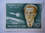 Stamps Hungary -  Cosmonauta: German Tyiton  (1935-2000)