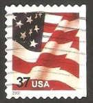 Sellos de America - Estados Unidos -  3332 a - Bandera