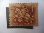 Sellos de Europa - Portugal -  Caballero Medioval - S/766.