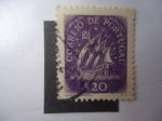 Stamps Portugal -  carabela - S/618.
