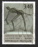 Sellos de Europa - Francia -  C.E.P.T. Germaine Richer 