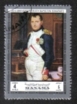 Sellos de Asia - Emiratos rabes Unidos -  Muerte 150o de Napoleón I Bonaparte (1769-1821 ), Manama
