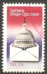 Stamps United States -  1278 - Opiniones en forma de carta