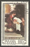 Stamps Panama -  Cuadro de  Orazio