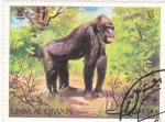Stamps United Arab Emirates -  gorila