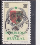 Sellos de Africa - Senegal -  escudo