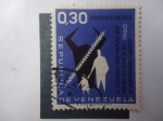 Sellos de America - Venezuela -  IX Censo General de Población y el III Agropecuario 1960.