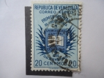 Stamps Venezuela -  Primer Festival del Libro de América 1956.