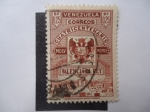 Sellos de America - Venezuela -  Cuatricentenario 1555-1955- Valencia del Rey.