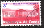 Stamps Democratic Republic of the Congo -  Palacio de La Nación, Leopoldville ( Kinshasa )