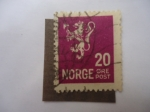 Stamps Norway -  León Heráldico -(S/118)