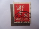 Stamps Norway -  León Heráldico. (S/196)