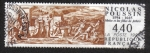 Stamps : Europe : France :  Nicolas Poussin (1594-1665) " Moisés y las Hijas de Jeth