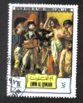 Stamps United Arab Emirates -  Napoleón I - Pinturas, Umm al-Qaiwain