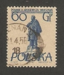 Stamps Poland -  808 - Monumento a Michiewicz