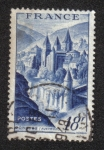 Stamps France -  Abadía de Conques - Aveyron