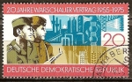 Sellos de Europa - Alemania -  20 años del Tratado de Varsovia(DDR).