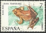 Stamps Spain -  Rana Roja (2174)