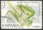 Stamps Spain -  Ranita de San Antonio (2172)