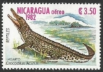 Stamps Nicaragua -  Lagarto (2406)