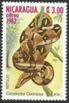Stamps Nicaragua -  Constrictor (2405)