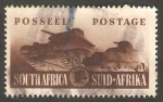 Stamps : Africa : South_Africa :  133 - Carros de combate