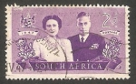 Stamps South Africa -   161 - George VI y Elizabeth