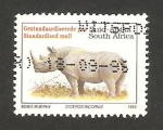 Stamps South Africa -  813 - Rinoceronte