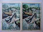 Stamps Spain -  Ed: 2403 - Salmón - Salmon Salar