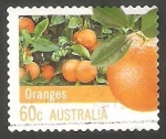 Sellos de Oceania - Australia -  Naranjas