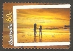 Stamps Australia -  3635 - Puesta del Sol sobre el mar
