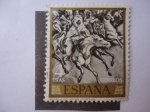 Sellos de Europa - Espaa -  Ed: 1862 - Batalla de Tetuan - Fortuny