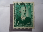 Stamps Norway -  Col-Haakon VII (1946)